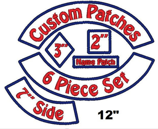 6 Piece Patch Set 12"